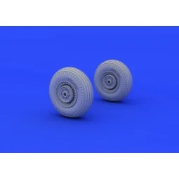 II-2 wheels for Tamiya, 1/72 - Eduard Accessories 672026