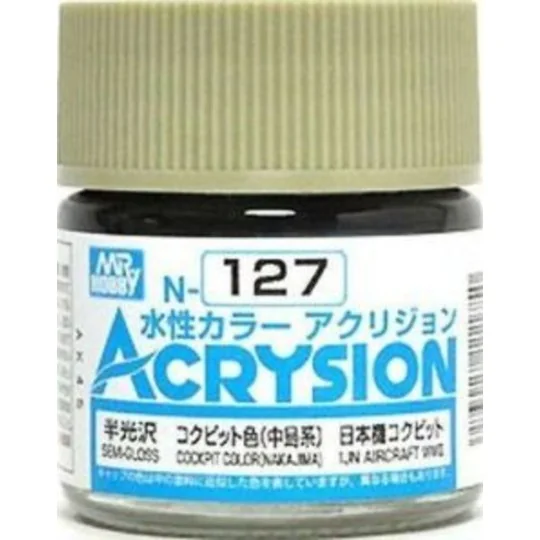 Mr Hobby -Gunze Acrysion (10 ml) Cockpit Color (Nakajima) - Mr Hobb...