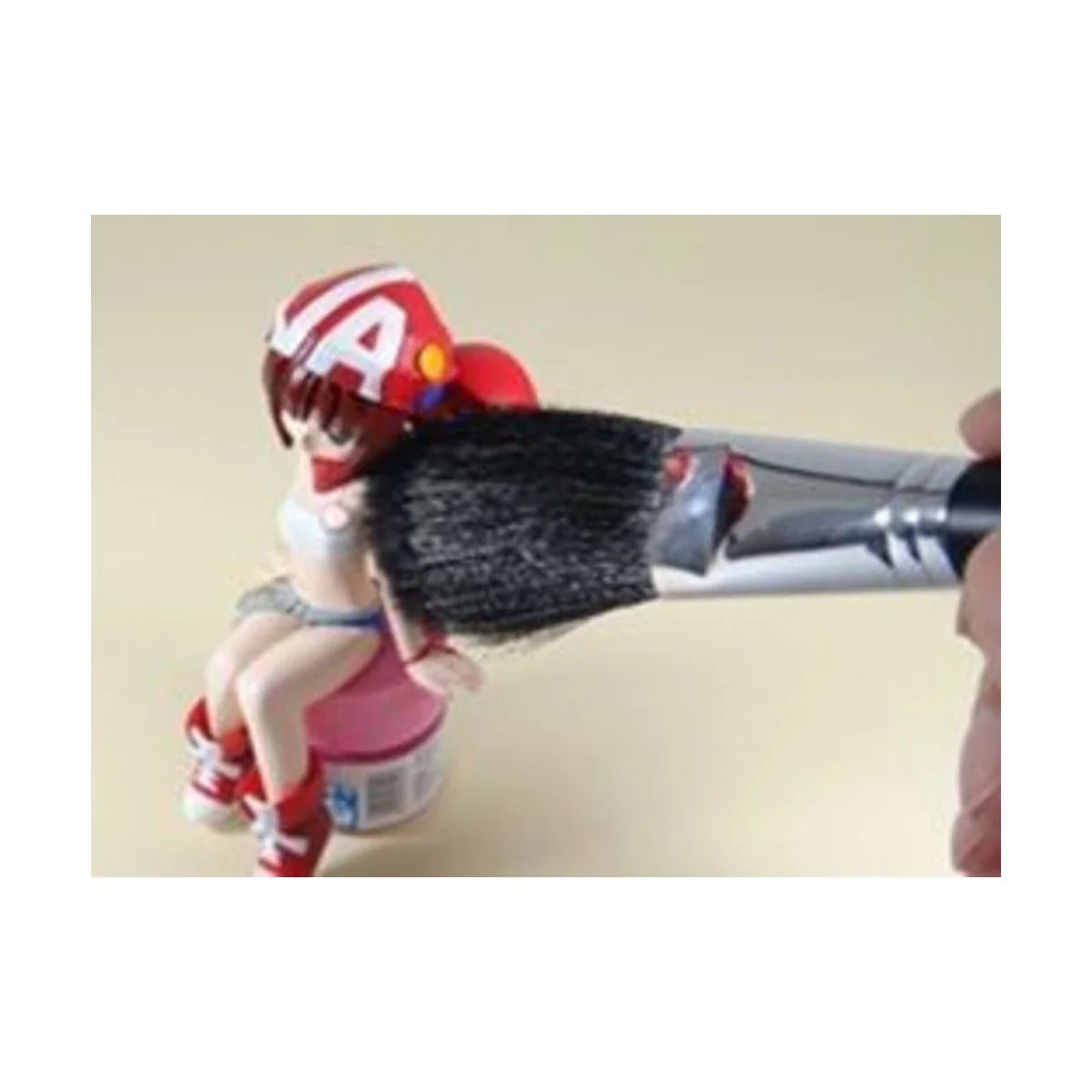 Mr Hobby -Gunze MR.Cleaning Anti Static Brush (Black Goat Hair) - M...