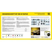 STARTER KIT Messerschmitt Bf 108 B Taifun - Heller 56231