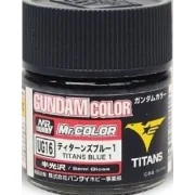 Mr Hobby -Gunze Gundam Color (10ml) Titans Blue 1 - Mr Hobby - Gunz...