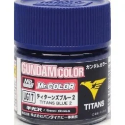 Mr Hobby -Gunze Gundam Color (10ml) Titans Blue 2 - Mr Hobby - Gunz...
