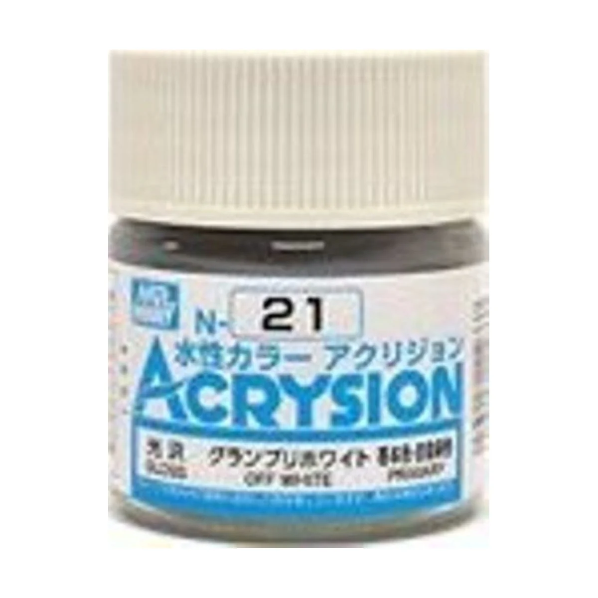 Mr Hobby -Gunze Acrysion (10 ml) Off White - Mr Hobby - Gunze N-021