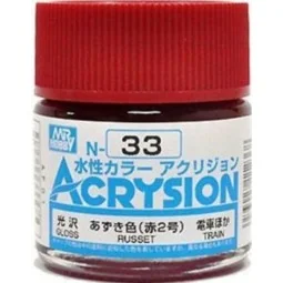 Mr Hobby -Gunze Acrysion (10 ml) Russet - Mr Hobby - Gunze N-033