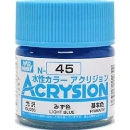 Mr Hobby -Gunze Acrysion (10 ml) Light Blue - Mr Hobby - Gunze N-045