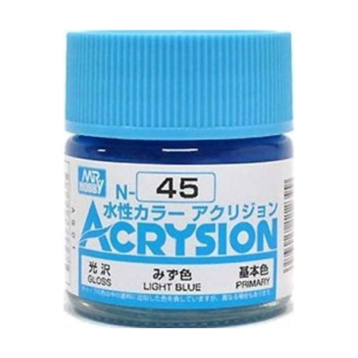 Mr Hobby -Gunze Acrysion (10 ml) Light Blue - Mr Hobby - Gunze N-045