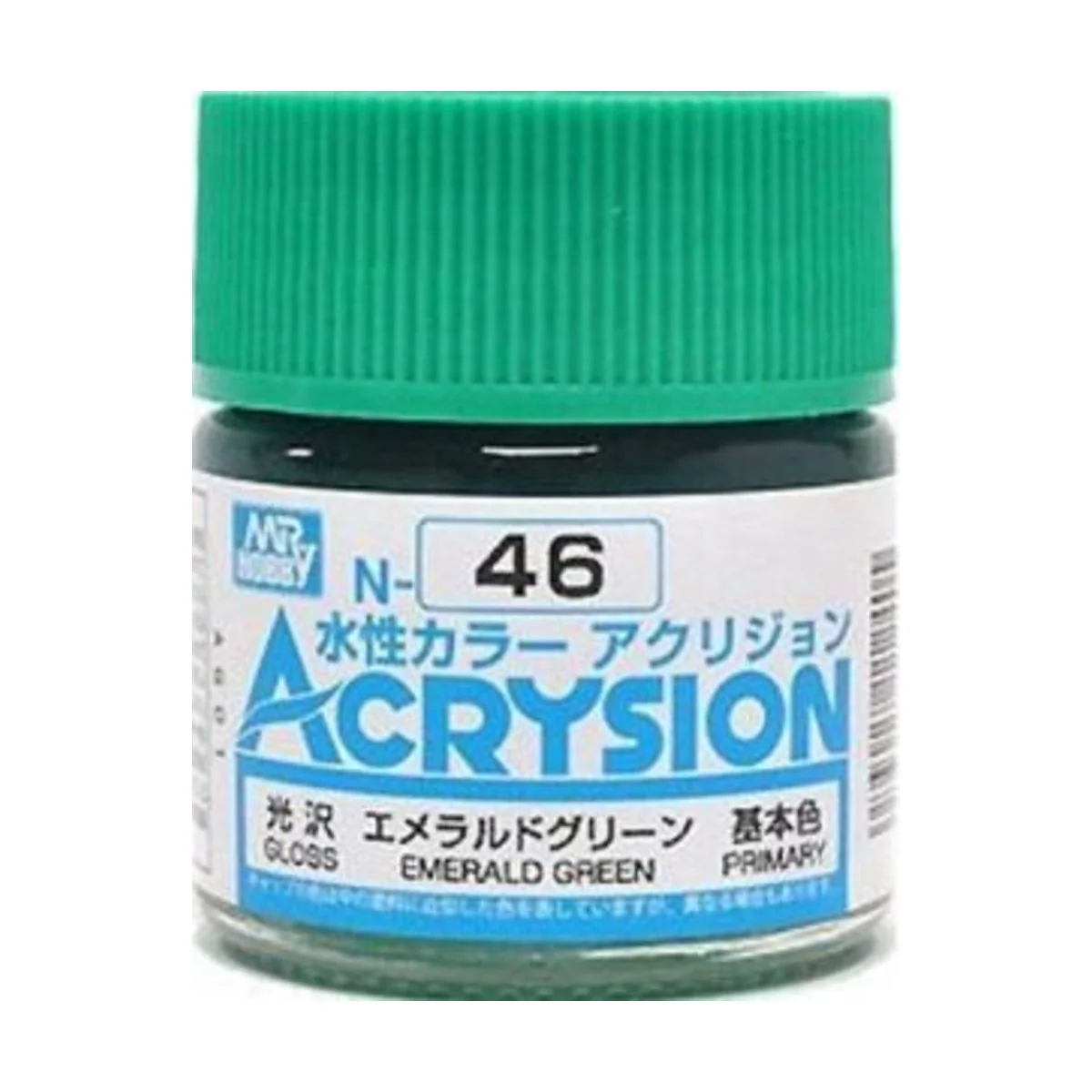 Mr Hobby -Gunze Acrysion (10 ml) Emerald Green - Mr Hobby - Gunze N...
