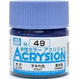 Mr Hobby -Gunze Acrysion (10 ml) Violet - Mr Hobby - Gunze N-049