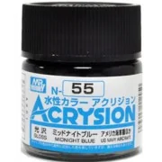 Mr Hobby -Gunze Acrysion (10 ml) Midnight Blue - Mr Hobby - Gunze N... Mr Hobby -Gunze Acrysion (10 ml) Midnight Blue - Mr Hobby - Gunze N...