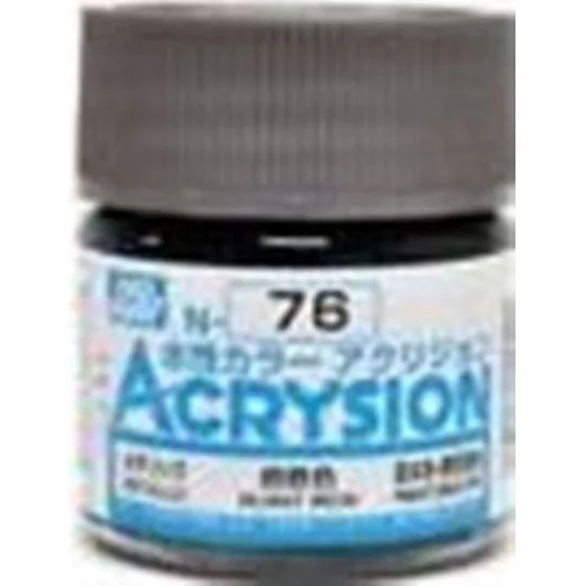 Mr Hobby -Gunze Acrysion (10 ml) Burnt Iron - Mr Hobby - Gunze N-076