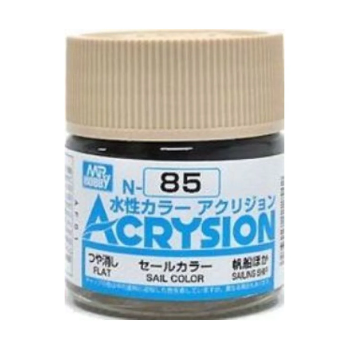 Mr Hobby -Gunze Acrysion (10 ml) Sail Color - Mr Hobby - Gunze N-085 Mr Hobby -Gunze Acrysion (10 ml) Sail Color - Mr Hobby - Gunze N-085