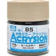 Mr Hobby -Gunze Acrysion (10 ml) Sail Color - Mr Hobby - Gunze N-085 Mr Hobby -Gunze Acrysion (10 ml) Sail Color - Mr Hobby - Gunze N-085