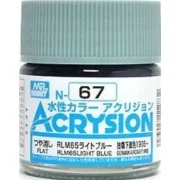 Mr Hobby -Gunze Acrysion (10 ml) RLM65 Light Blue - Mr Hobby - Gunz...