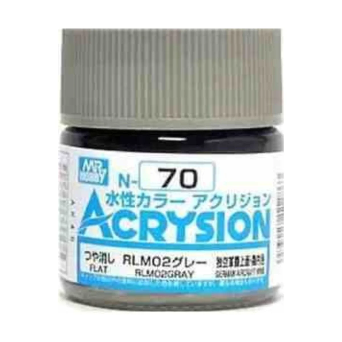Mr Hobby -Gunze Acrysion (10 ml) RLM02 Gray - Mr Hobby - Gunze N-070