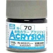 Mr Hobby -Gunze Acrysion (10 ml) RLM02 Gray - Mr Hobby - Gunze N-070