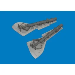 Fw 190 undercarriage legs PRINT for Revell, 1/32 - Eduard Accessori...