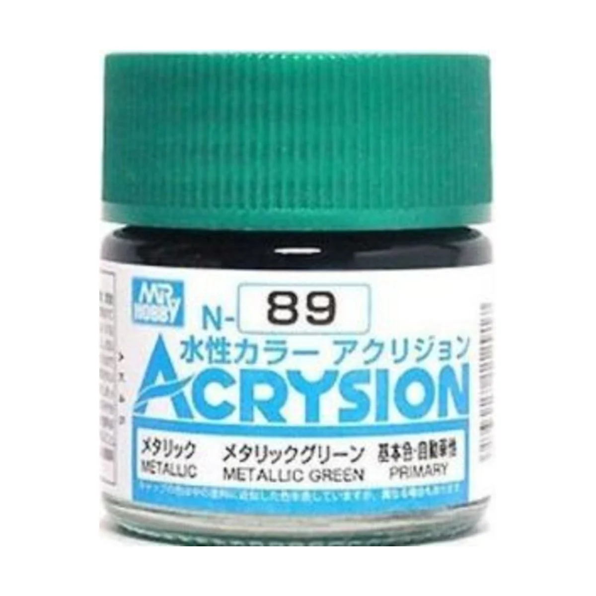 Mr Hobby -Gunze Acrysion (10 ml) Metallic Green - Mr Hobby - Gunze ...