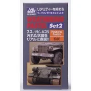 Mr Hobby -Gunze Weathering Pastel Set 2 (15 g x 3) - Mr Hobby - Gun...