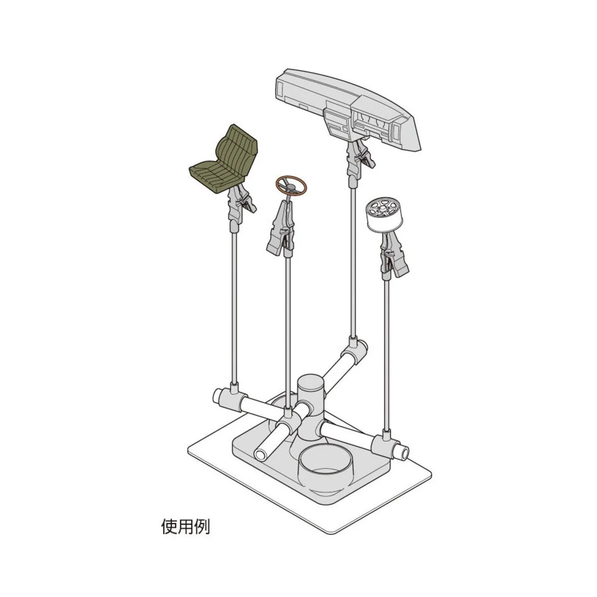 Mr Hobby -Gunze Mr. Almighty Clip II - Mr Hobby - Gunze GT-34