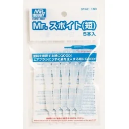 Mr Hobby -Gunze Mr. Dropper (short type) 5 pcs/1 package - Mr Hobby...