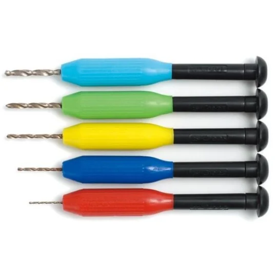 Mr Hobby -Gunze Mr. Pinvice Basic Set (1 / 1.5 / 2 / 2.5 / 3 mm) - ...