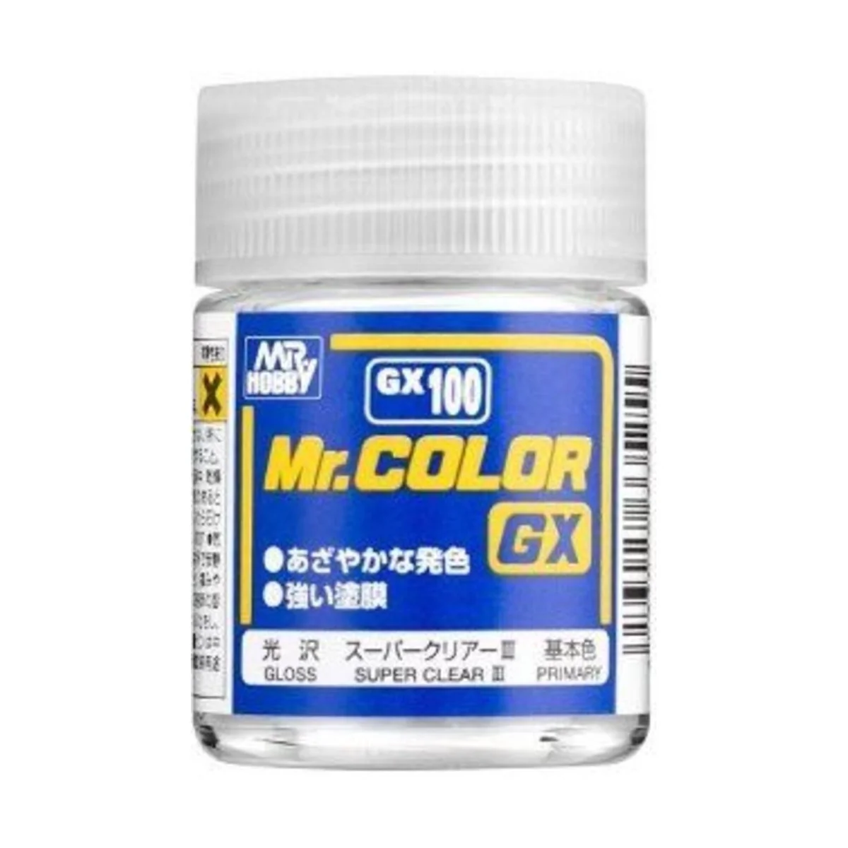 Mr Hobby -Gunze Mr. Color GX (18 ml) Super Clear III - Mr Hobby - G...