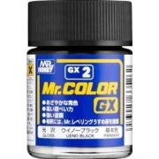 Mr Hobby -Gunze Mr. Color GX (18 ml) Ueno Balck - Mr Hobby - Gunze ...