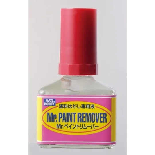 Mr Hobby -Gunze Mr. Paint Remover (40 ml) - Mr Hobby - Gunze T-114