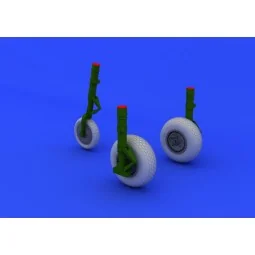 Me 262 wheels for Tamiya, 1/48 - Eduard Accessories 648106