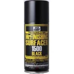 Mr Hobby -Gunze Mr. Finishing Surfacer Acer 1500 Black (170 ml) - M...