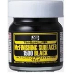 Mr Hobby -Gunze Mr. Finishing Surfacer 1500 Black (40 ml) - Mr Hobb...
