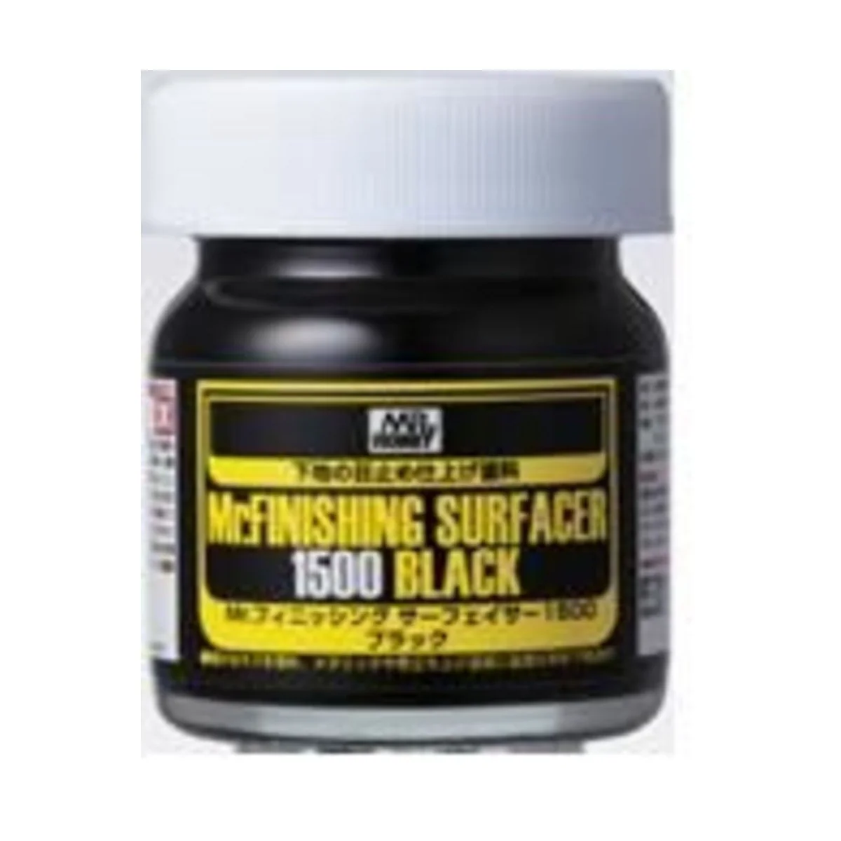 Mr Hobby -Gunze Mr. Finishing Surfacer 1500 Black (40 ml) - Mr Hobb...