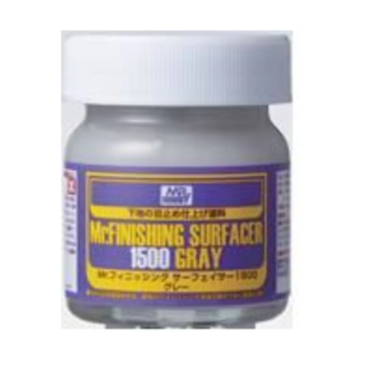 Mr Hobby -Gunze Mr. Finishing Surfacer 1500 Gray (40 ml) - Mr Hobby...