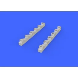 MC.202 exhaust stacks for Eduard/Hasegaw, 1/48 - Eduard Accessories...