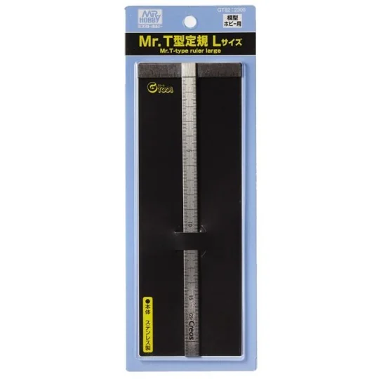 Mr Hobby -Gunze Mr. T-Type Ruler Large - Mr Hobby - Gunze GT-82