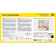 STARTER KIT PZL 23 Karas, 1/72 - Heller 56247