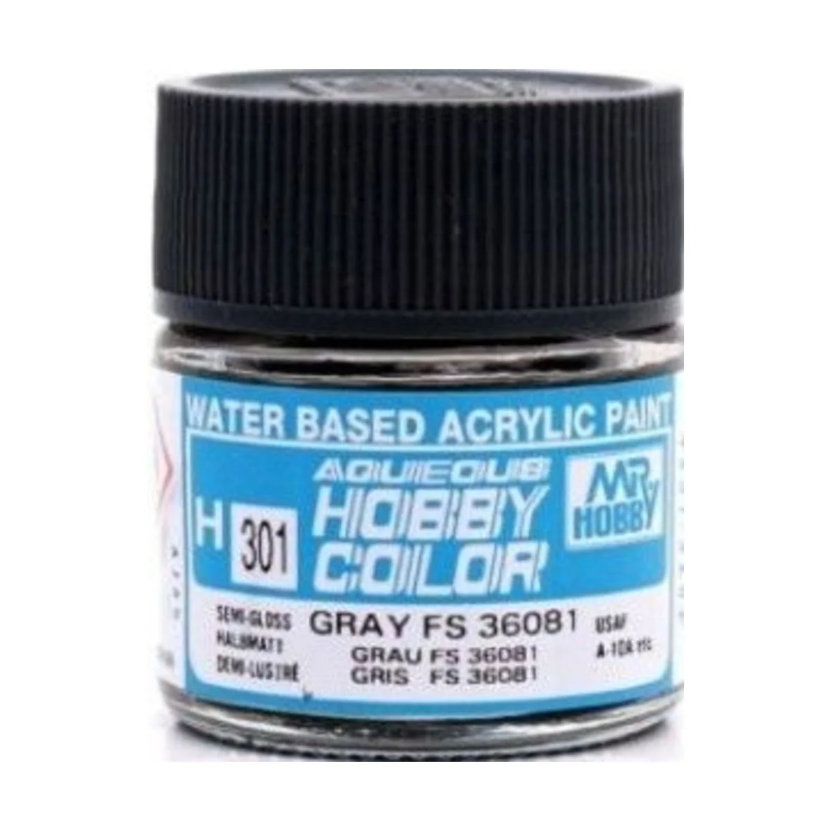 Mr Hobby -Gunze Aqueous Hobby Colors (10 ml) Gray FS 36081 - Mr Hob...