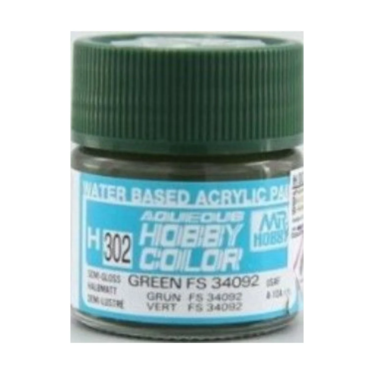 Mr Hobby -Gunze Aqueous Hobby Colors (10 ml) Green FS 34092 - Mr Ho... Mr Hobby -Gunze Aqueous Hobby Colors (10 ml) Green FS 34092 - Mr Ho...