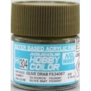 Mr Hobby -Gunze Aqueous Hobby Colors (10 ml) Olive Drab FS 34067 - ...