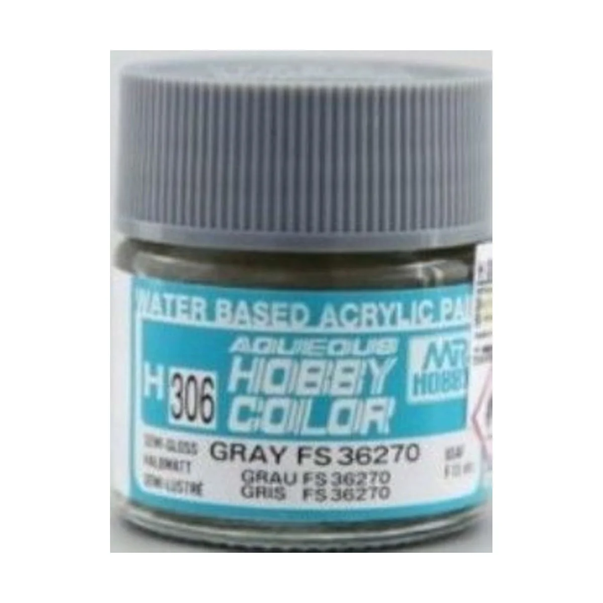 Mr Hobby -Gunze Aqueous Hobby Colors (10 ml) Gray FS 36270 - Mr Hob...