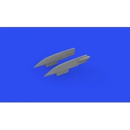 F-4B fin caps PRINT, for TAMIYA, 1/48 - Eduard Accessories 648704