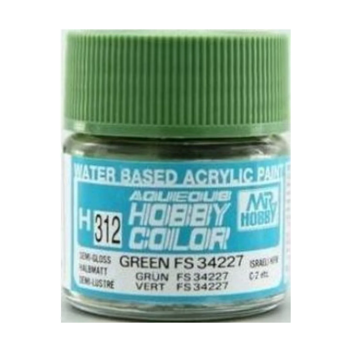 Mr Hobby -Gunze Aqueous Hobby Colors (10 ml) Green FS 34227 - Mr Ho...