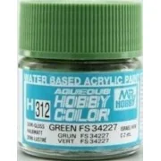 Mr Hobby -Gunze Aqueous Hobby Colors (10 ml) Green FS 34227 - Mr Ho...