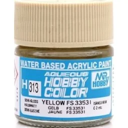 Mr Hobby -Gunze Aqueous Hobby Colors (10 ml) Yellow FS 33531 - Mr H...