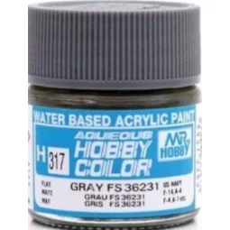 Mr Hobby -Gunze Aqueous Hobby Colors (10 ml) Gray FS 36231 - Mr Hob...