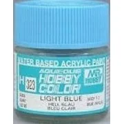 Mr Hobby -Gunze Aqueous Hobby Colors (10 ml) Light Blue - Mr Hobby ...