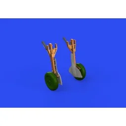 F6F undercarriage legs BRONZE, 1/48 - Eduard Accessories 648747