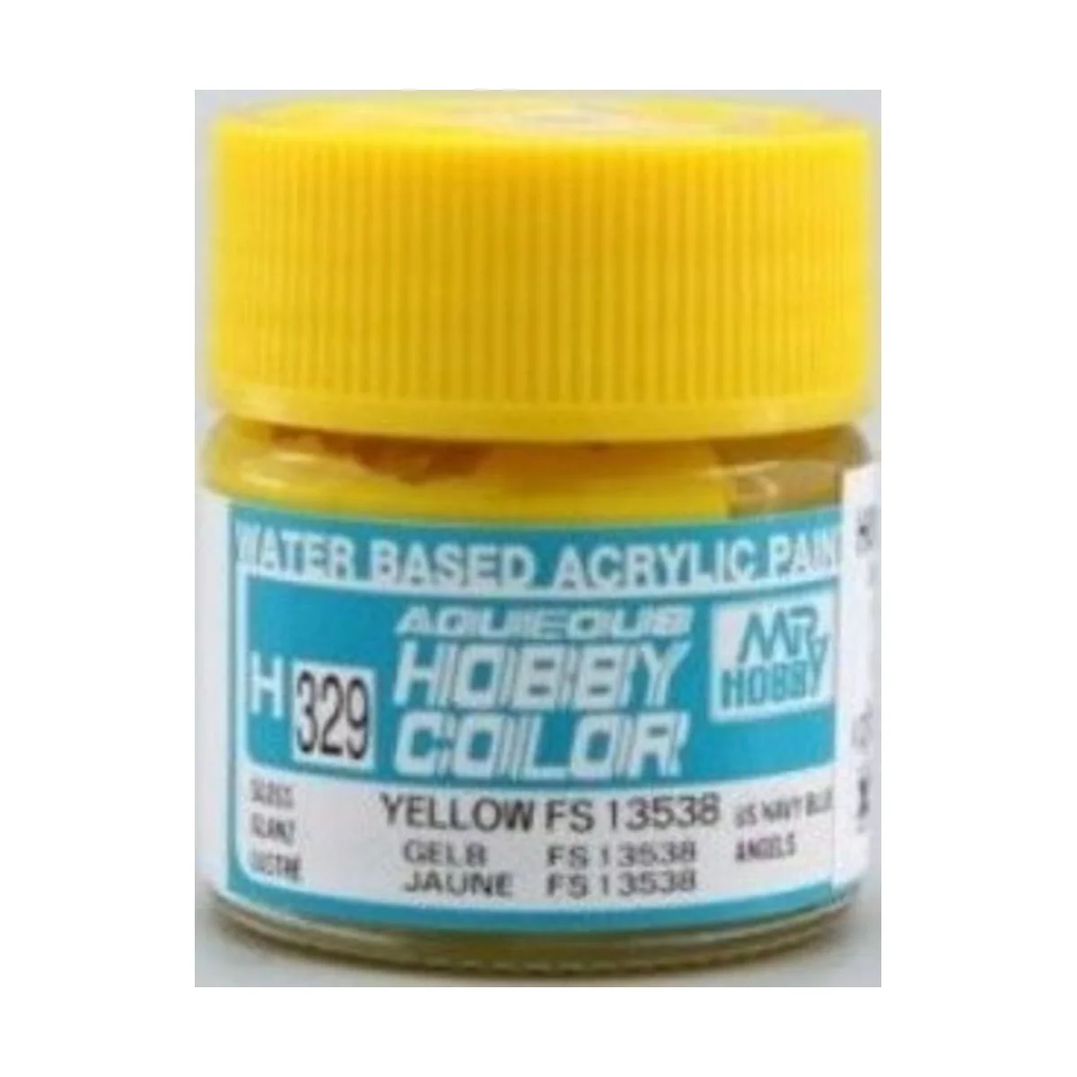 Mr Hobby -Gunze Aqueous Hobby Colors (10 ml) Yellow FS 13538 - Mr H...