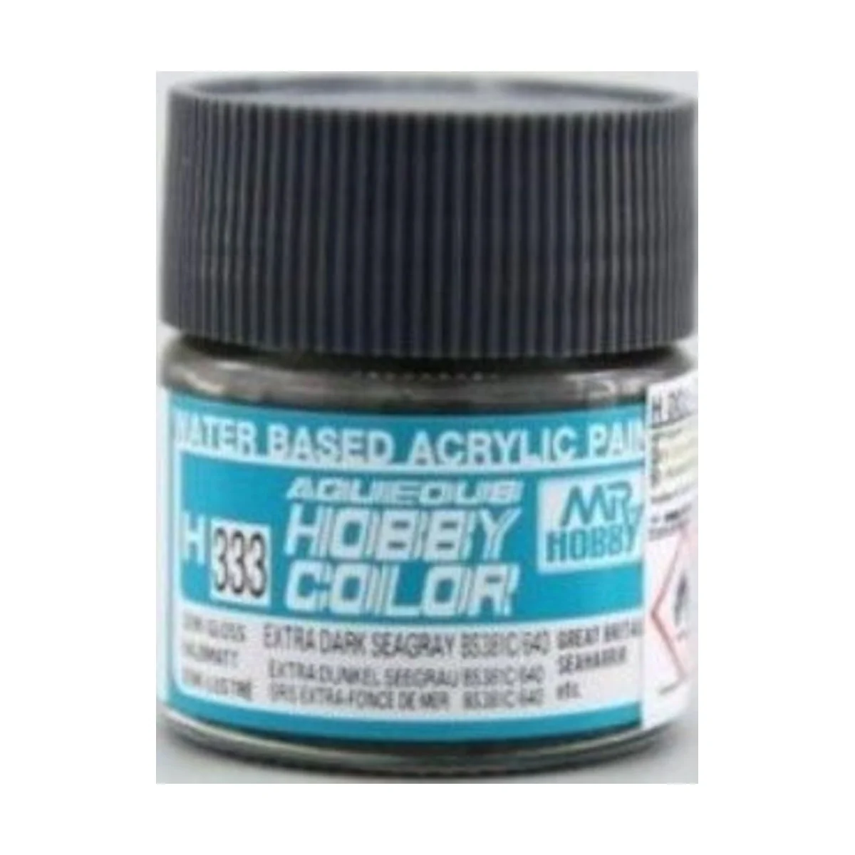 Mr Hobby -Gunze Aqueous Hobby Colors (10 ml) Extra Dark Seagray BS3...