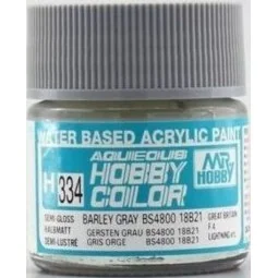 Mr Hobby -Gunze Aqueous Hobby Colors (10 ml) Barley Gray BS4800/18B...